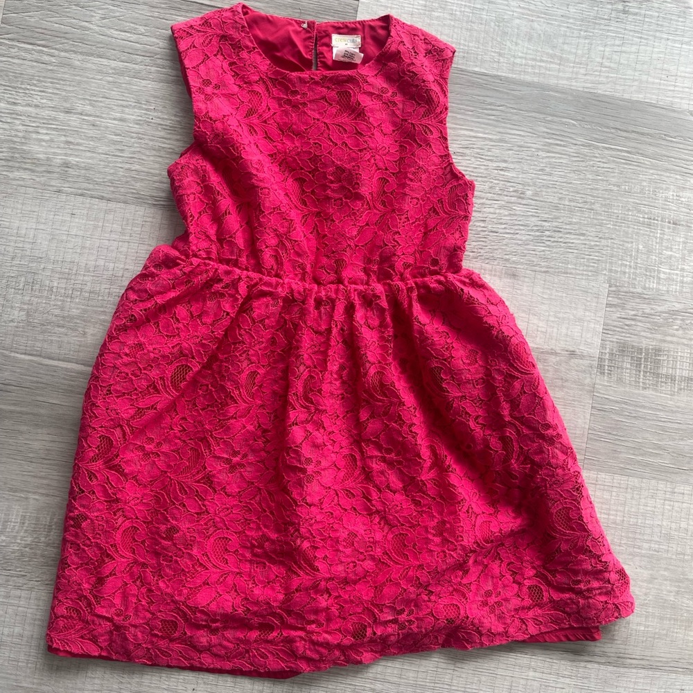 J. Crew beautiful lace Barbie dress, size 7.